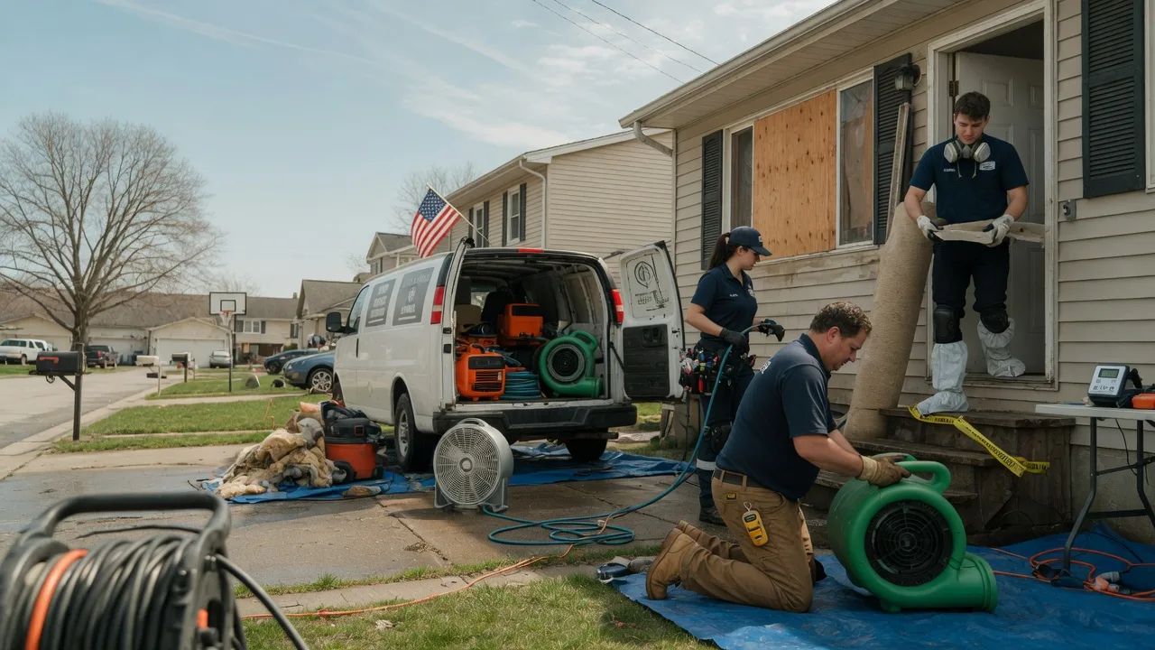 Water Damage Restoration in Hurdsfield, ND near me